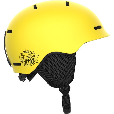 copy of Kask narciarski Salomon DRIVER Black/Red Accent/Solar 2021